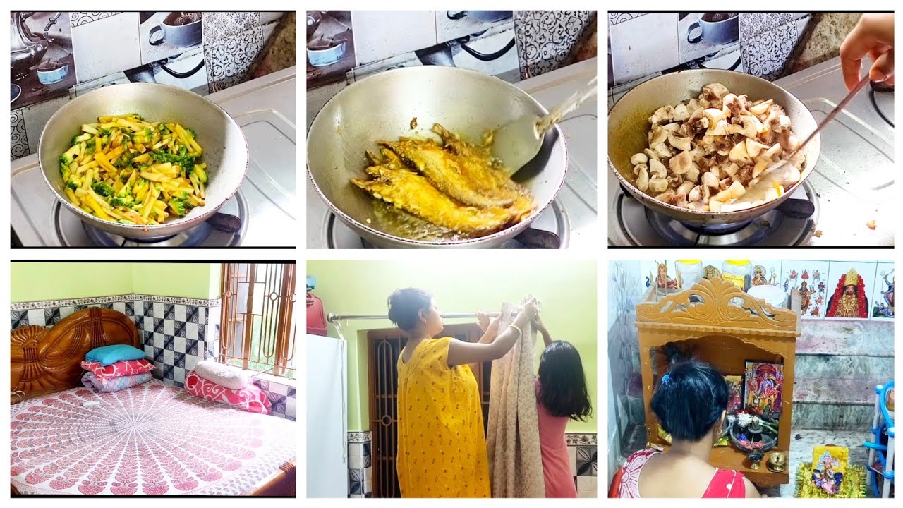 বাড়ির প্রতিটা কর্ণার পরিস্কার রাখতে Time to time এই ভাবে পরিস্কার করি।My Daily morning routine