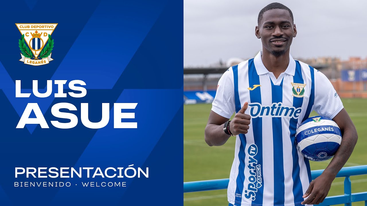 📹🎙️ Presentaci&oacute;n de Luis Asu&eacute; como nuevo jugador del C.D. Legan&eacute;s