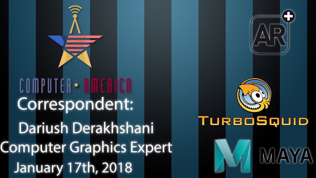 Dariush Derakhshani, Computer Graphics Expert, Talks 3D Modeling and Augment Reality