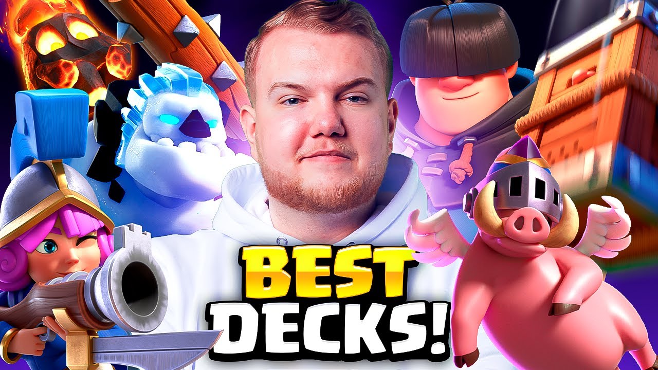 TOP 5 BEST NEW META DECKS IN CLASH&nbsp;ROYALE!