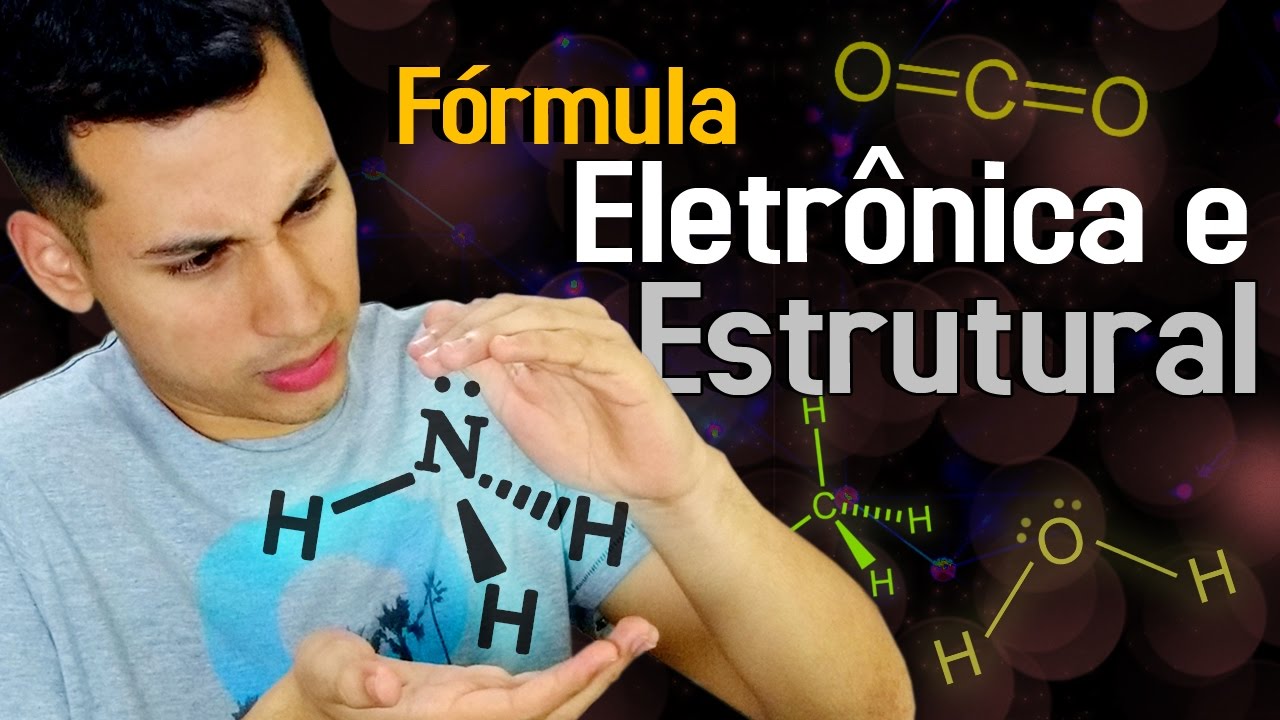 FÓRMULA ELETRÔNICA E FÓRMULA ESTRUTURAL (Exemplos)