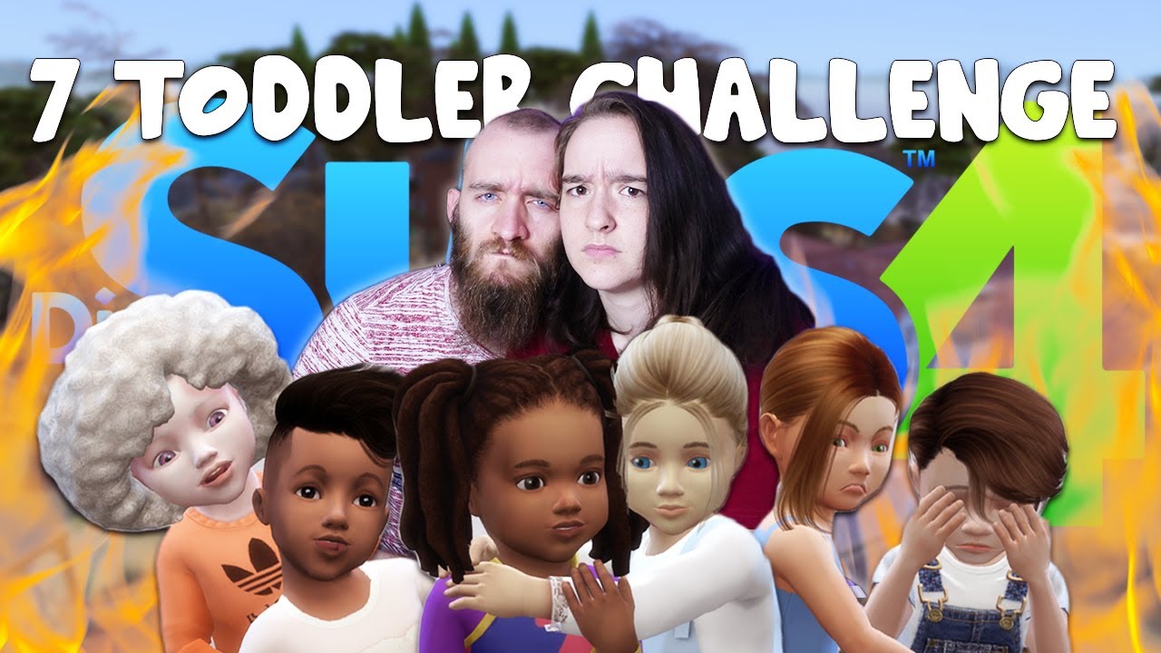 Die Sims 4 7 Toddler Challenge - Kinder qu&auml;len & Chaos Pur! 👶🍼 Nesmeraldas Simswelt