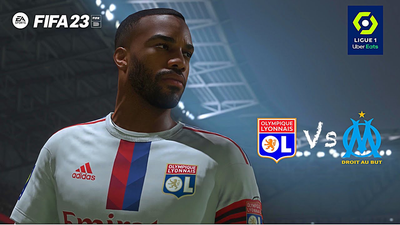 FIFA 23 | Olympique Lyon  v  Marseille | Ligue 1 2022 - 23 [ 4K HDR ]