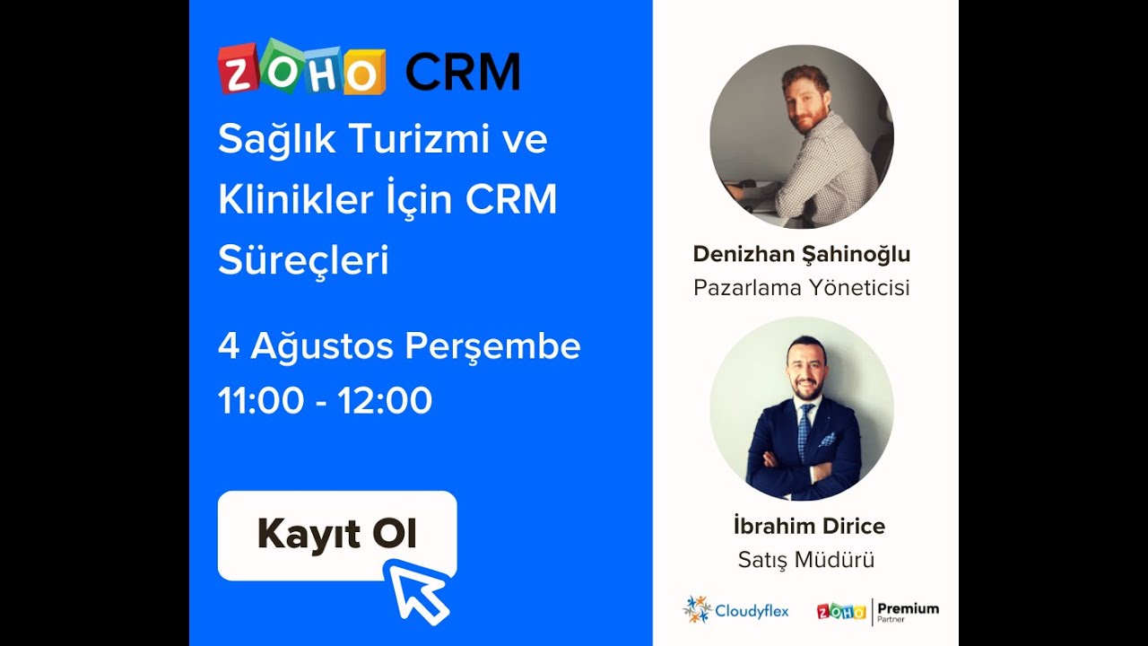 Webinar : Sağlık Turizmi ve Klinikler İçin CRM Süreçleri
