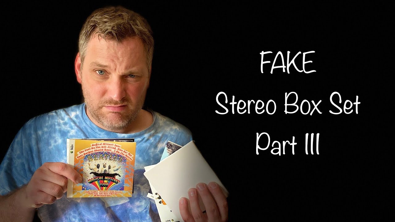 The Beatles Fake Stereo Box Set (Part 3 of 3: Lower CD Stack)