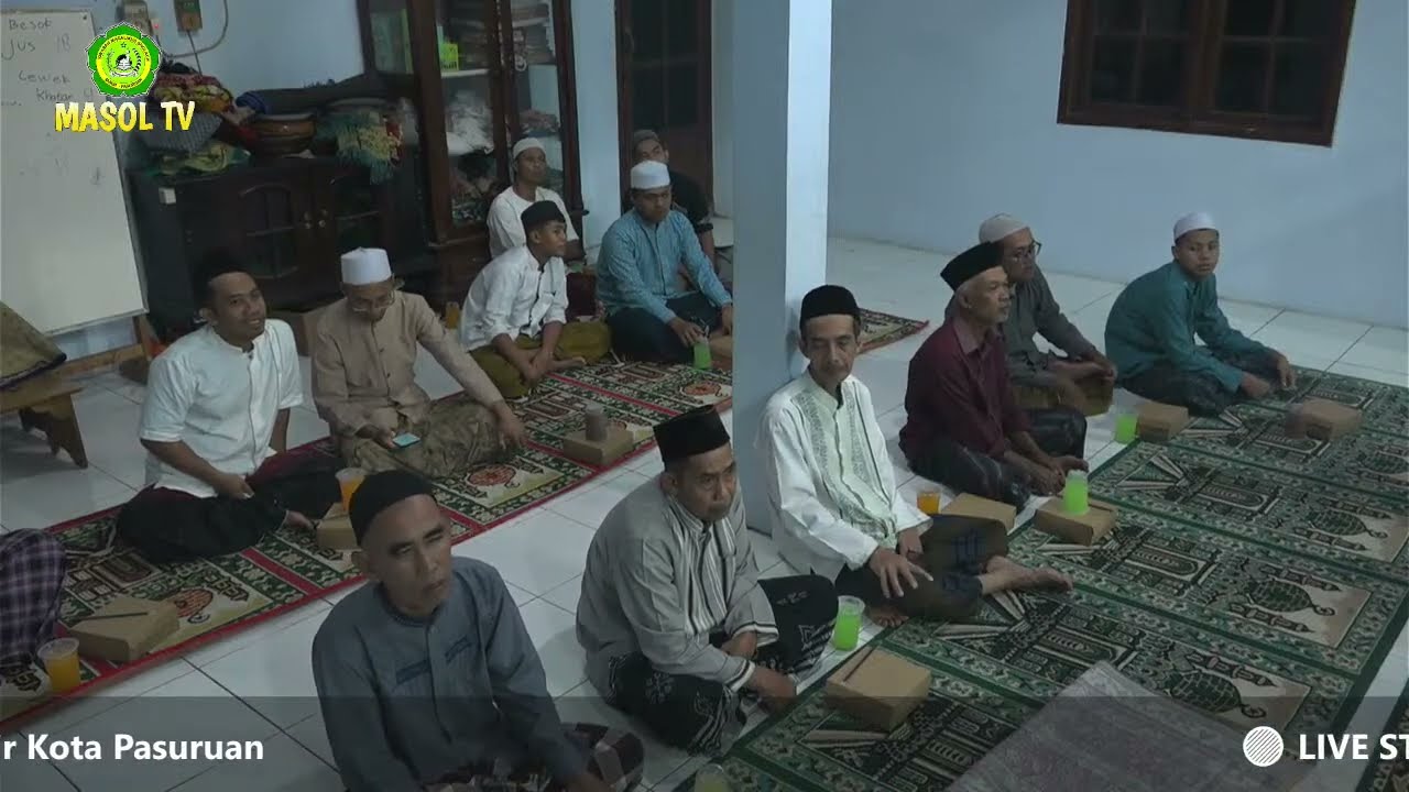 🔴 LIVE STREAMING ||  Khotmil Qur'an malam 28 Musholah Al - Istiqomah Bukir Kota Pasuruan