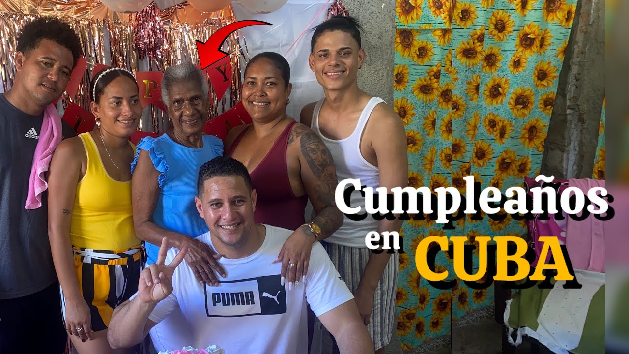 Celebramos el CUMPLEAÑOS de mi Abuela en CUBA🇨🇺 Visito a una SUSCRIPTORA/ No esperaban la SORPRESA😱