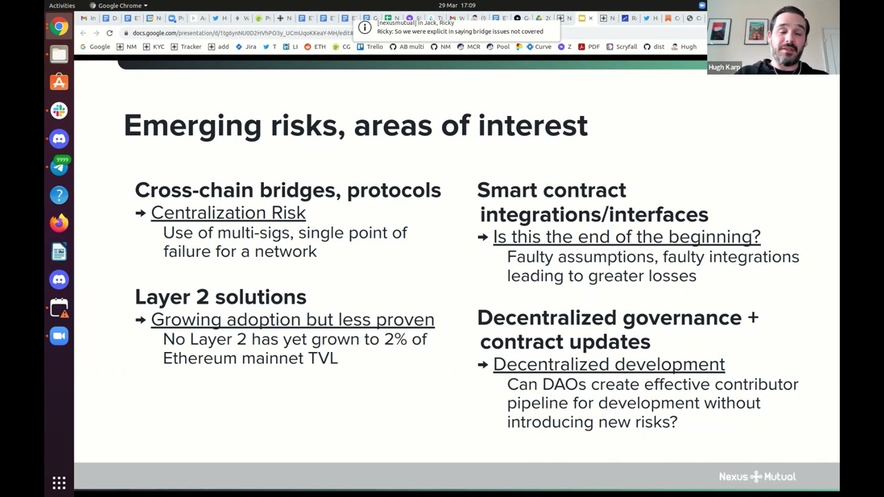 Certora Seminar: Hugh Karp of Nexus Mutual 