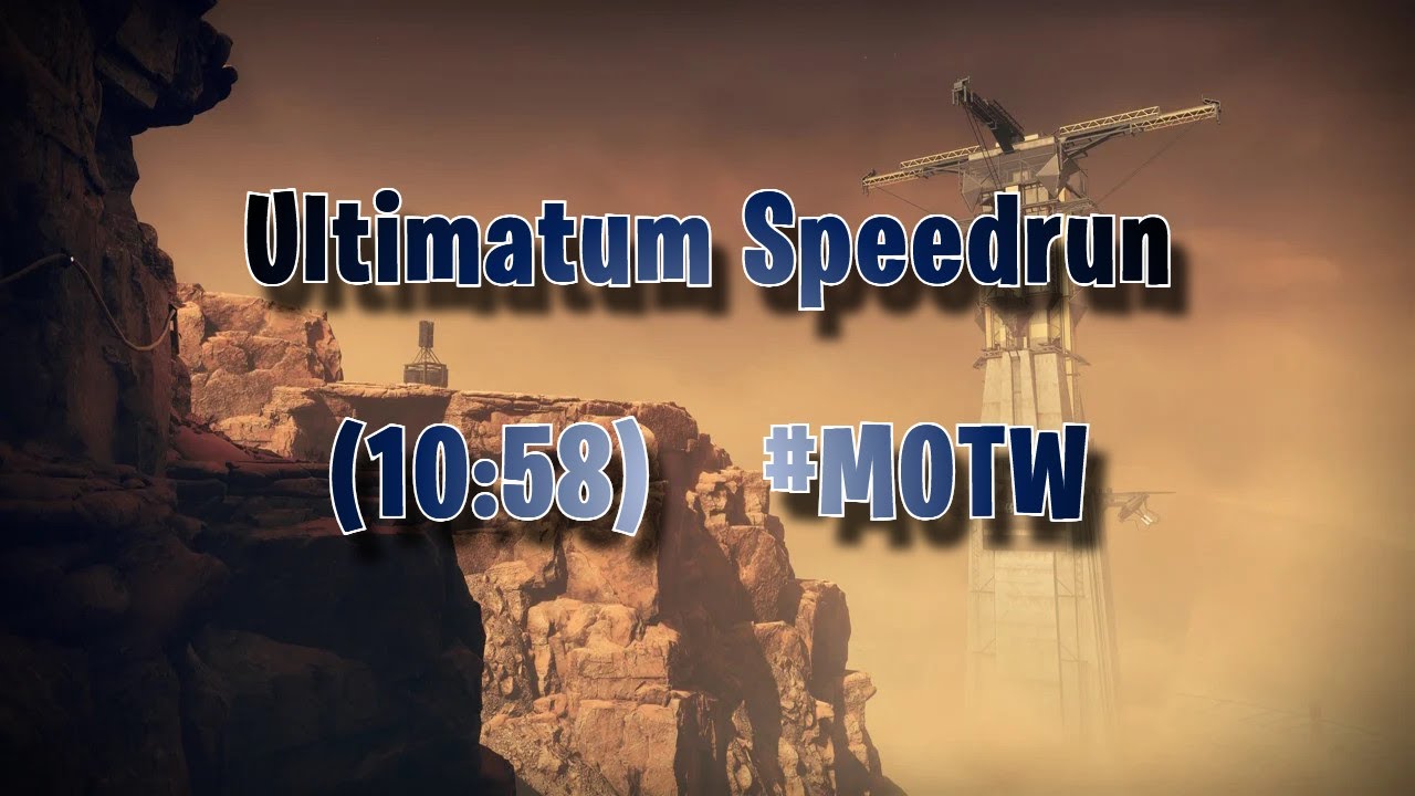 Ultimatum Spire of the Watcher Speedrun in 10:58 | Destiny 2 #motw #destiny2motw