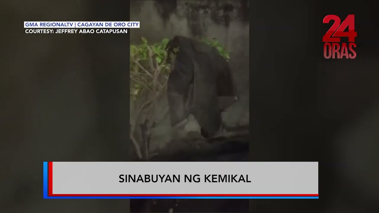 Sinabuyan ng kemikal #shorts | 24 Oras