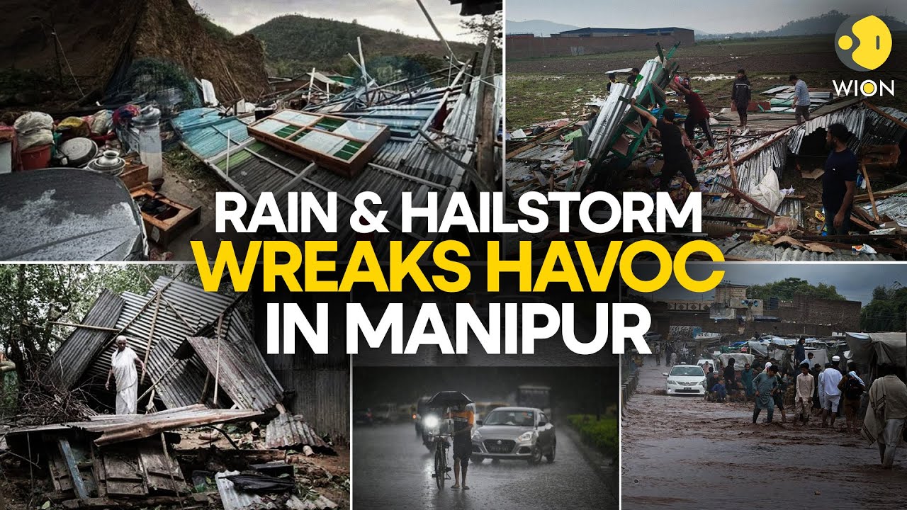 Manipur: Schools & colleges to remain shut as heavy rains & hailstorm lashes on the state | WION