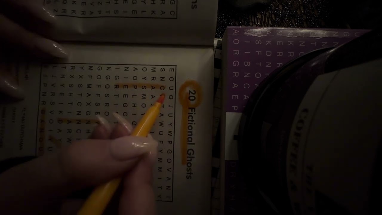 Wordsearch asmr!! 