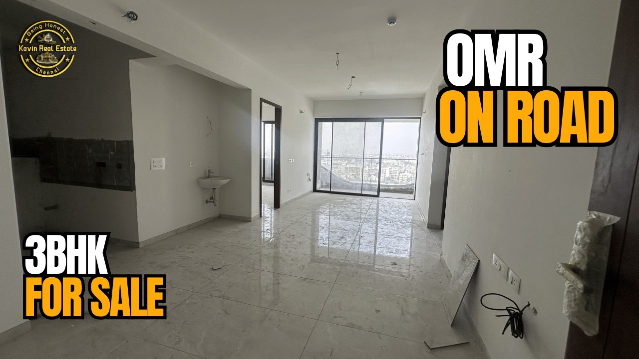 ID 2585 - 3BHK For Sale on OMR ||Prime Location || 200Mtr Metro Station || East Facing ||