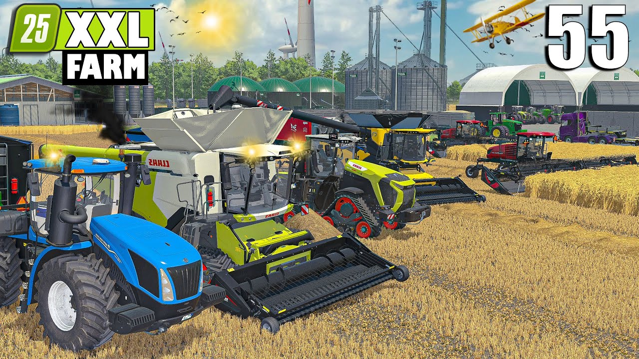 I CREATED THE BEST WAY to CUT Wheat & Barley🌾 | The XXL FARM | Farming Simulator 25