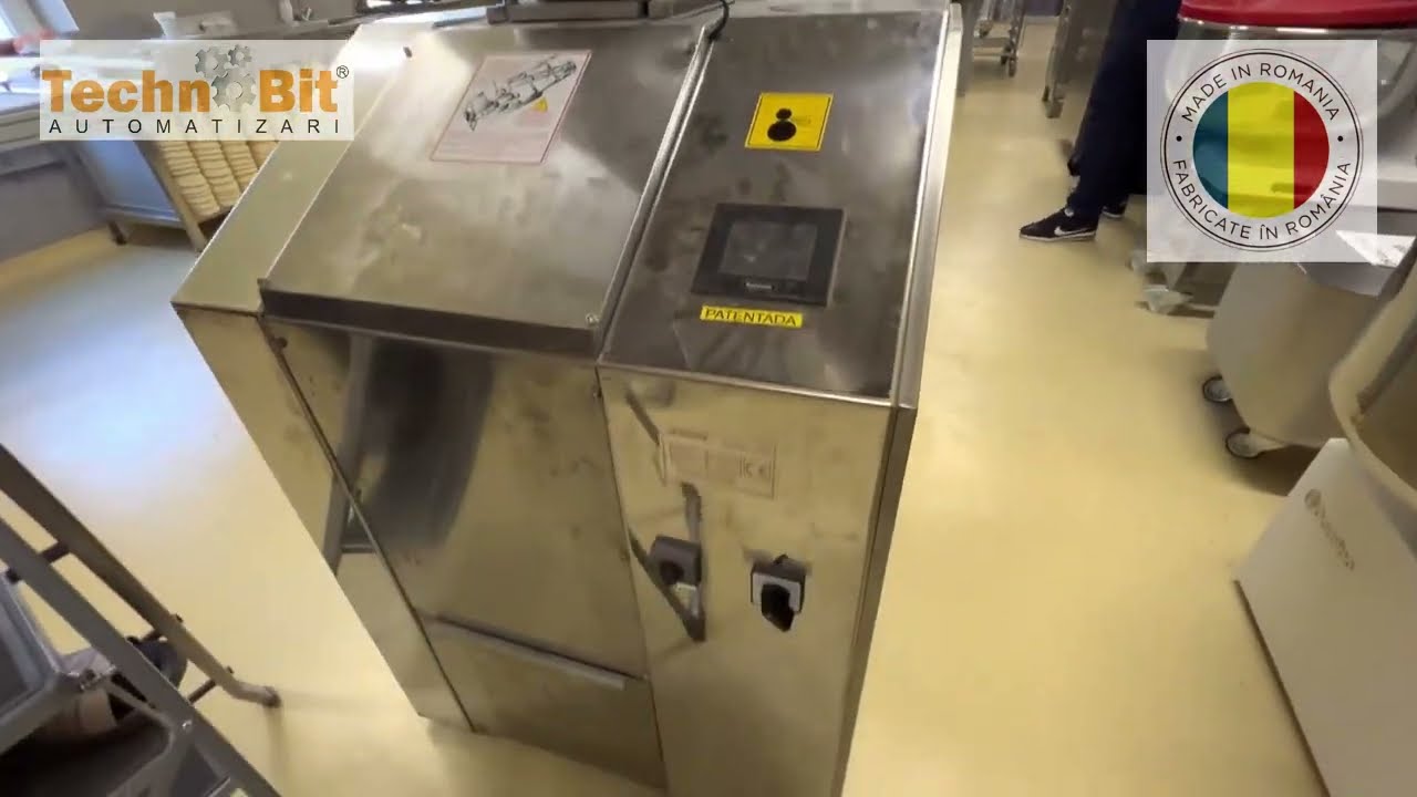 Technorex IID Check-weigher paired with Ciberpan Divider