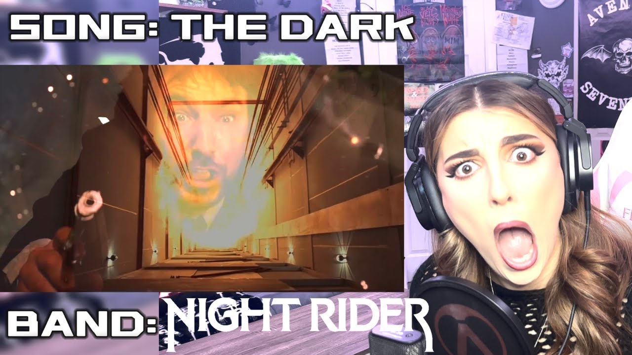 METALCORE FROM THE 80'S? Blind React: The Dark - Night Rider 
