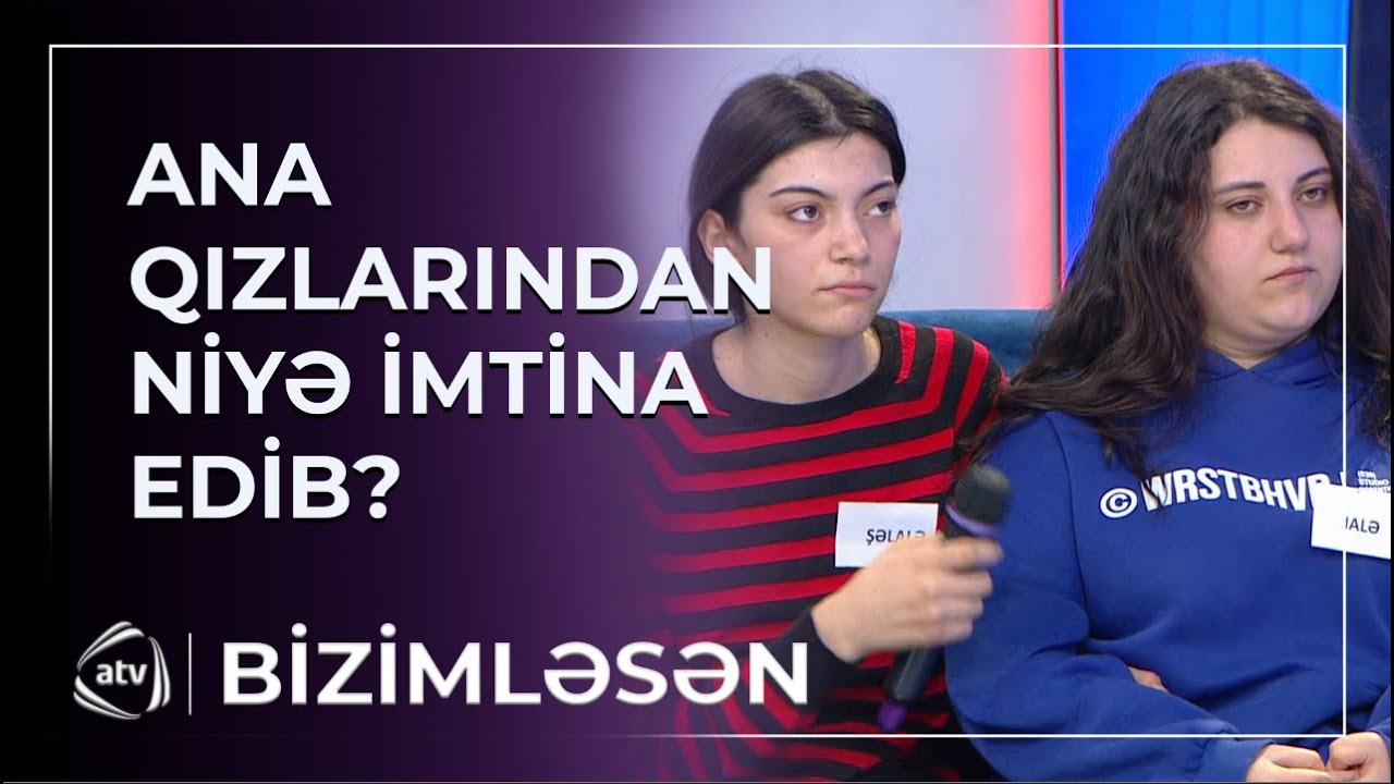 Yeniyetmə Jalə və Şəlalə bacıları kədərli həyat hekayələrini danışdılar / Bizimləsən