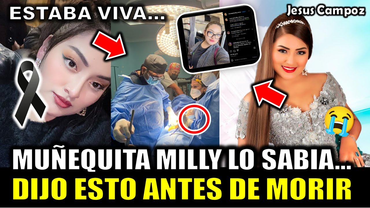 La última carta de Muñequita Milly ANTES DE MORIR así se despidió Flor Sheiza de su esposo y familia