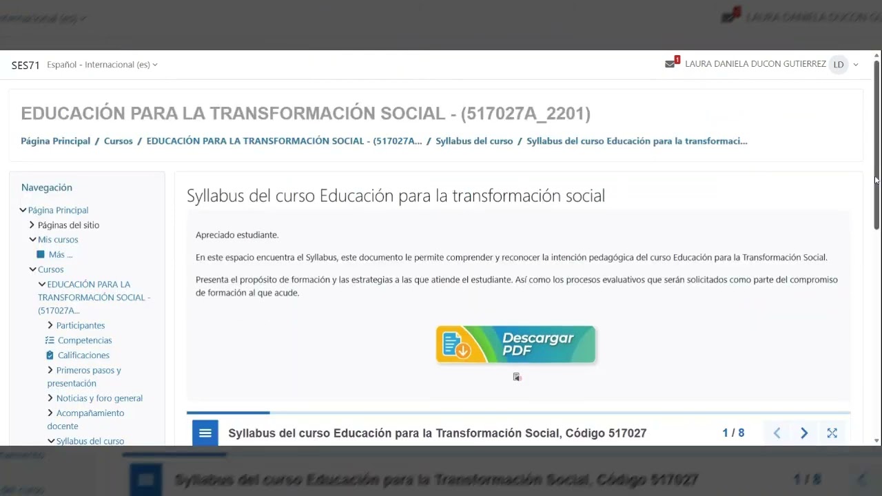 Habilitar cursos UNAD