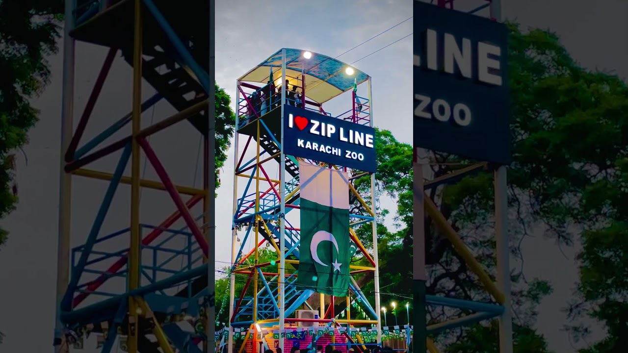 Zip line @enjoy in zoo #song #newsong #love