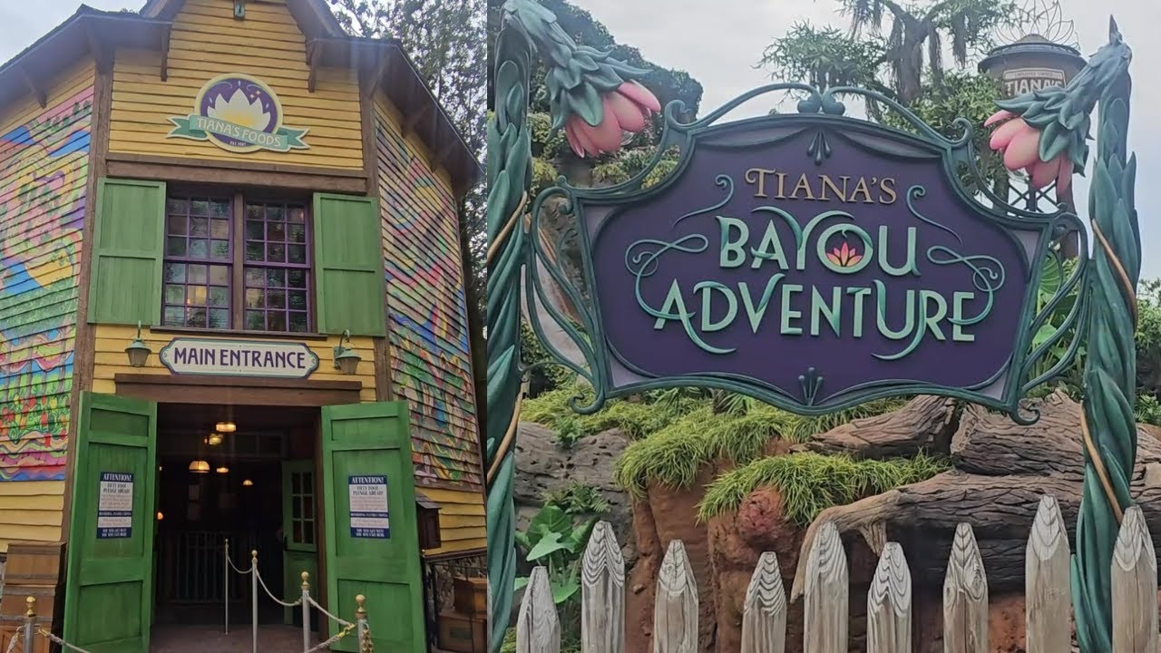 First look at Tiana's Bayou Adventure at Disney's Magic Kingdom / full ride POV