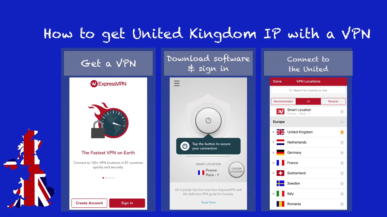 Get British IP Address
