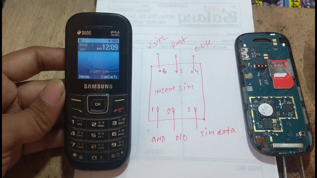 Samsung insert sim problem easy solution......