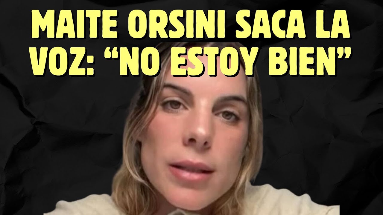 MAITE ORSINI HABLA POR PRIMERA VEZ SOBRE EL CASO VALDIVIA: ASEGURA QUE EL AMOR NO SE HA ACABADO