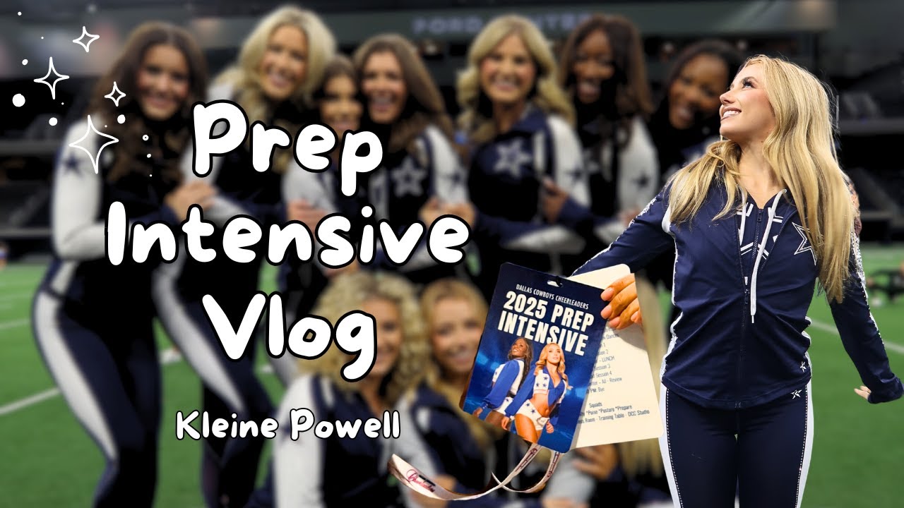 DCC Prep Intensive | How to Prepare for NFL Auditions | Dallas Cowboys Cheerleaders Edition ‧͙⁺˚*༓☾