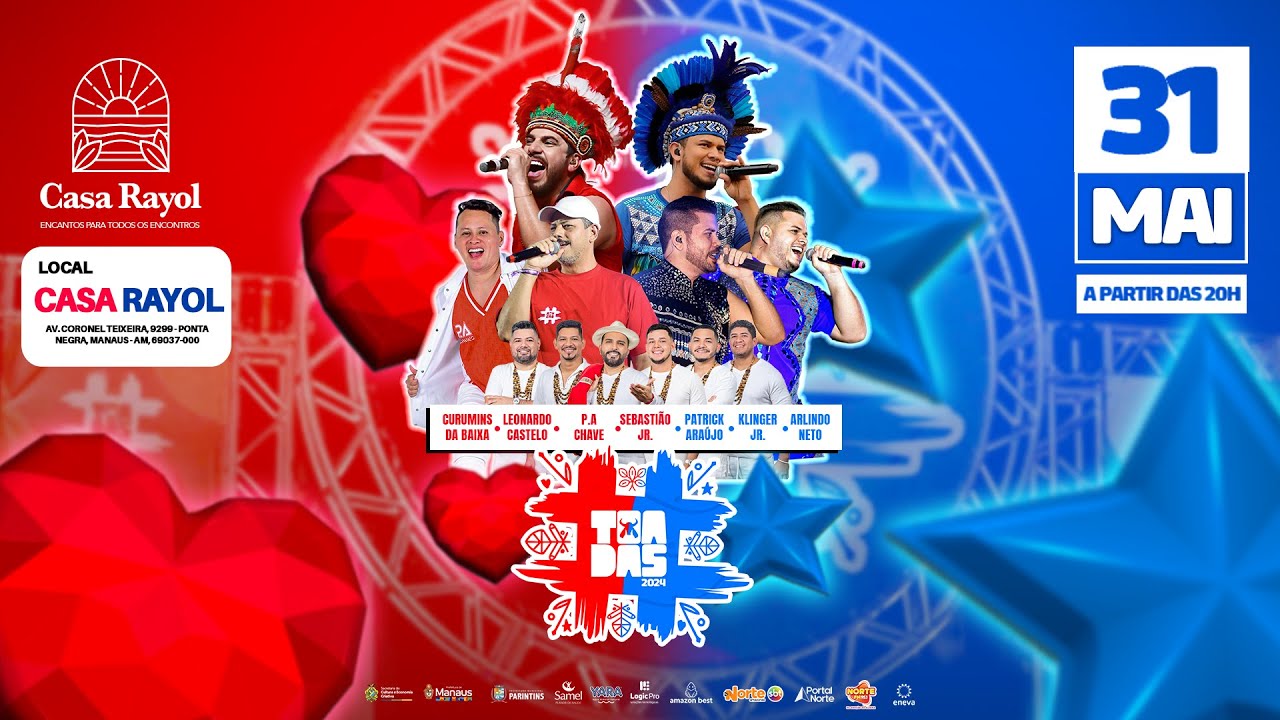 #TOADAS 2024 - Sebastião Jr, Patrick Araújo, P.A Chaves, Klinger Jr, Leonardo Castelo e Arlindo Neto