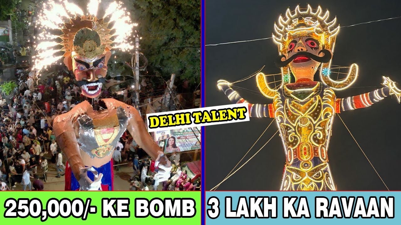 Dussehra Festival  2025 - WALKING WALA RAVAAN (3 LAKH KA RAVAAN) -Variety Of Ravan❤️🔥