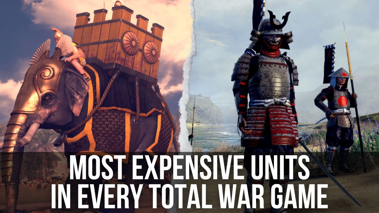 САМЫЕ ДОРОГИЕ НАЗЕМНЫЕ ЮНИТЫ во всех играх Total War (2000–2025)