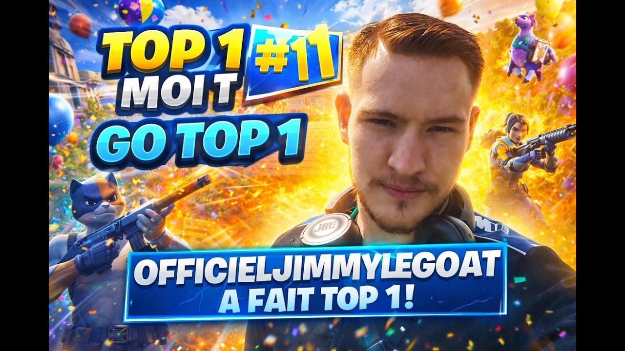 Live fr  Fortnite vene joué go top 1
