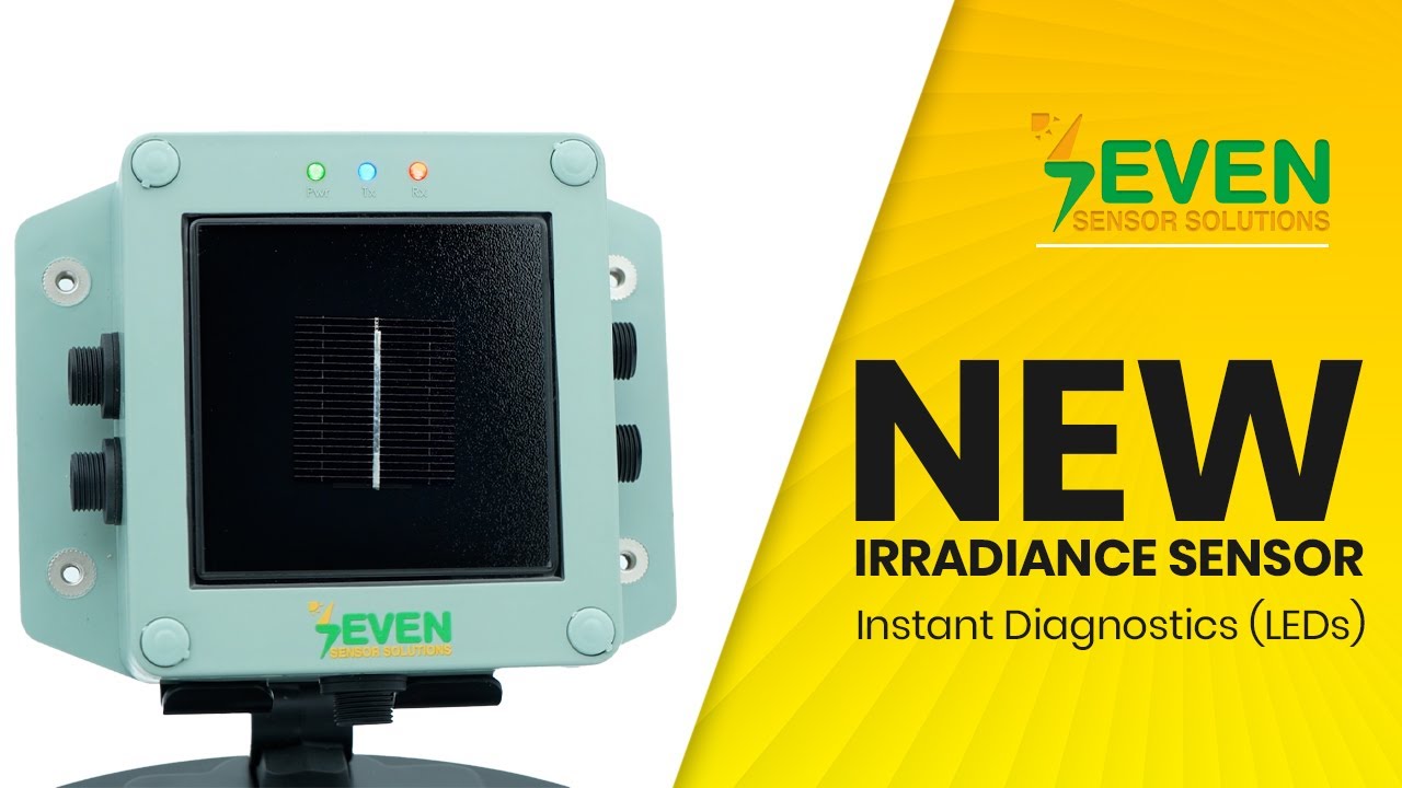 New Irradiance Sensor for Solar PV | Instant Diagnostics (LEDs)