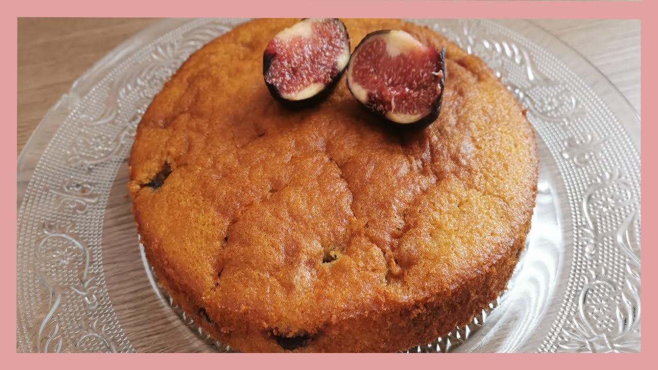 Gâteau moelleux aux figues - Soft fig cake