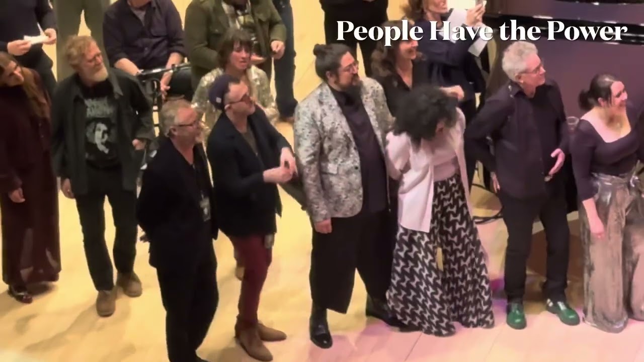 Patti Smith “People Have the Power” Patti Smith Tribute-Carnegie Hall 3-26-25