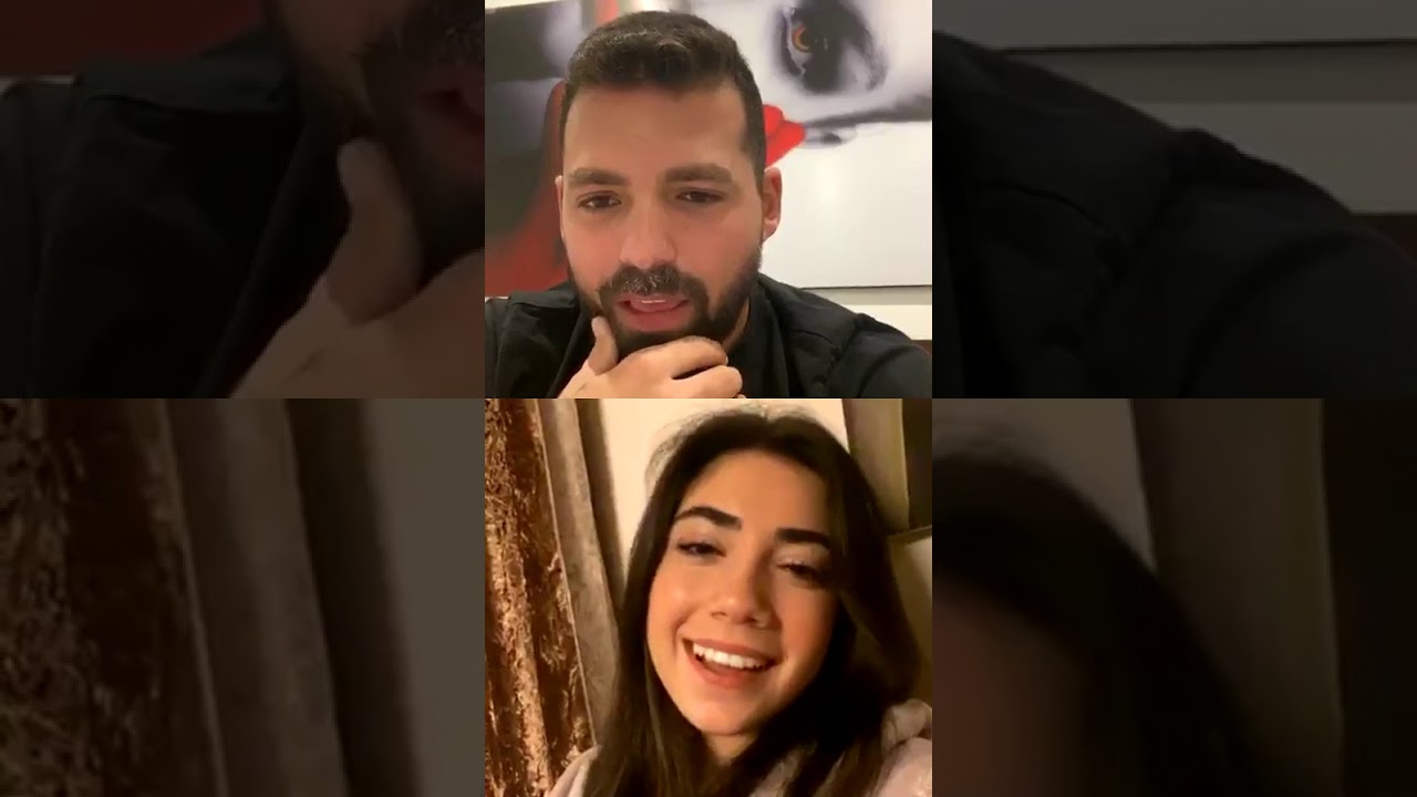 اطلالة للممثل جو صادر والممثلة جوي هاني عبر انستغرام