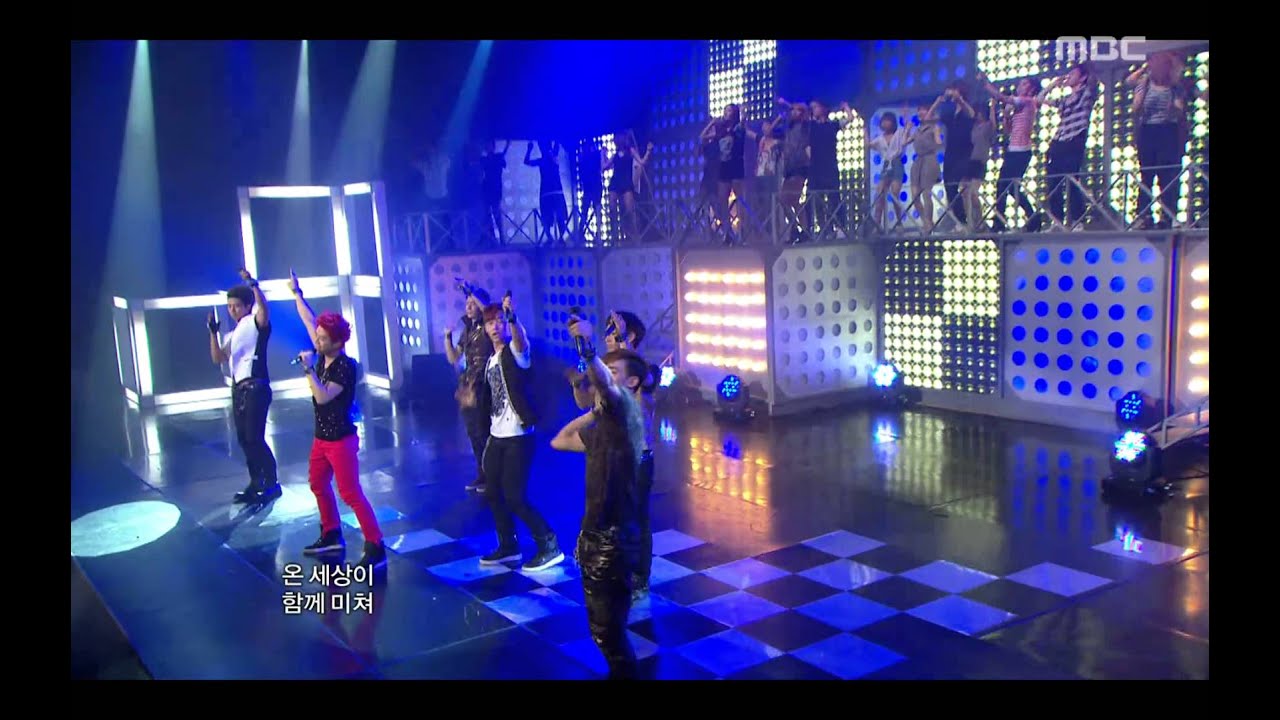 2PM - HANDS UP, 투피엠 - 핸즈 업, Music Core 20110709