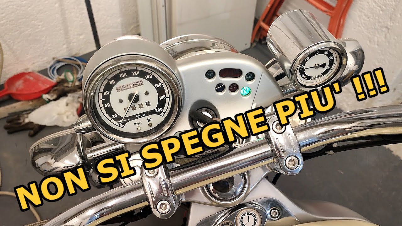 Non si spegne!! - Problemi elettrici - Bmw R1200C
