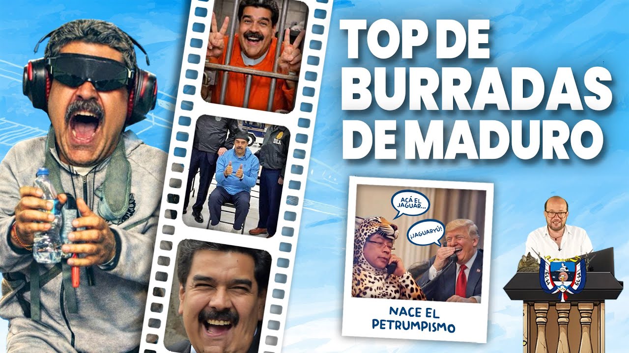 TOP DE BURRADAS DE MADURO (EL VIDEO MÁS LOCO) + PETRO HABLA CON TRUMP: ¡NACE EL PETRUMPISMO!