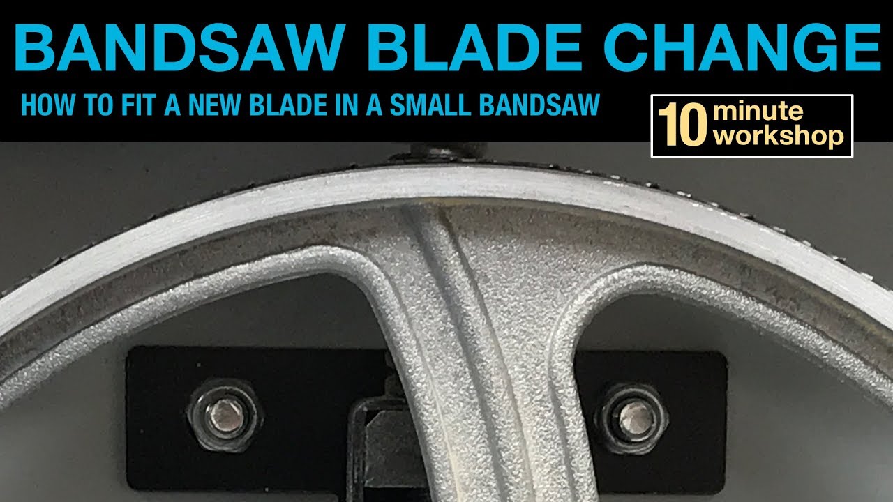 Bandsaw blade change #142