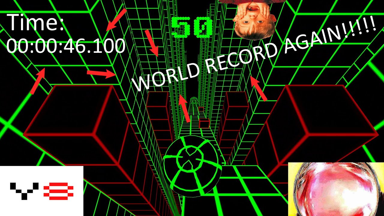 Y8 Slope WORLD RECORD Speedrun to 50 Points in 46s 100ms