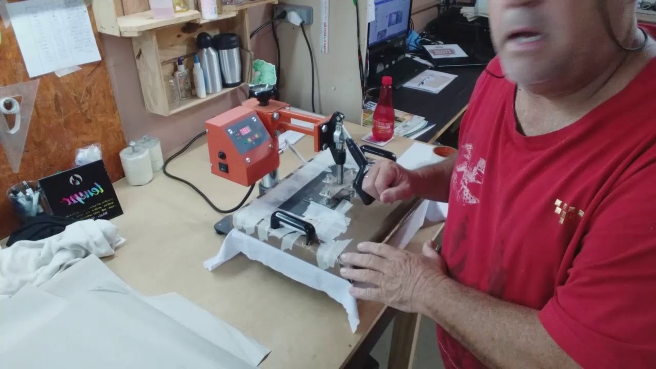 Prensa  38x28  estampa grande em prensa pequena