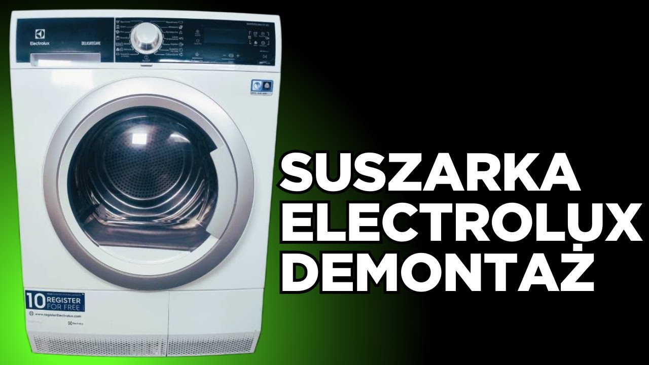 Suszarka Electrolux nie suszy? Czyszczenie wymiennika (pełny demontaż)