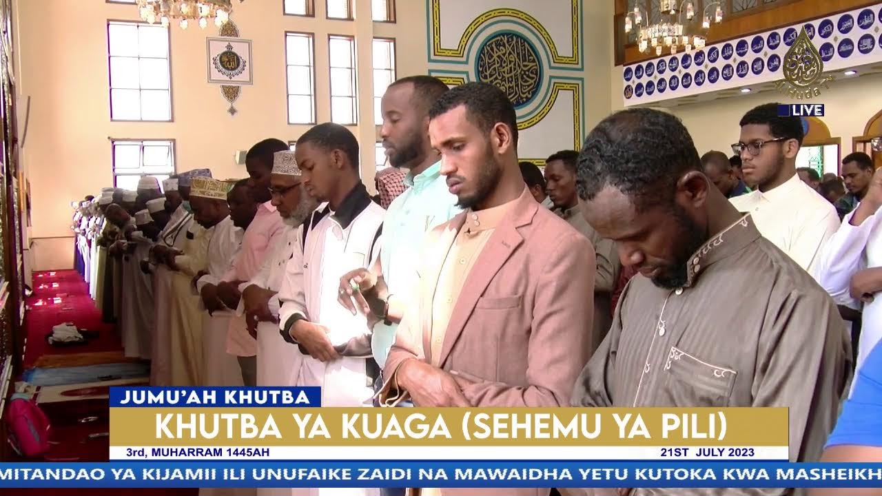 JUMU'AH KHUTBAH ||MADA-KHUTBAH YA KUAGA (SEHEMU YA PILI)||SHK. MBARAK AWES