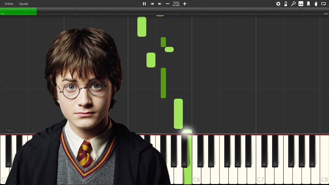 Como Tocar Facil | Harry Potter - Hedwig's Theme | Piano Tutorial | How To Play
