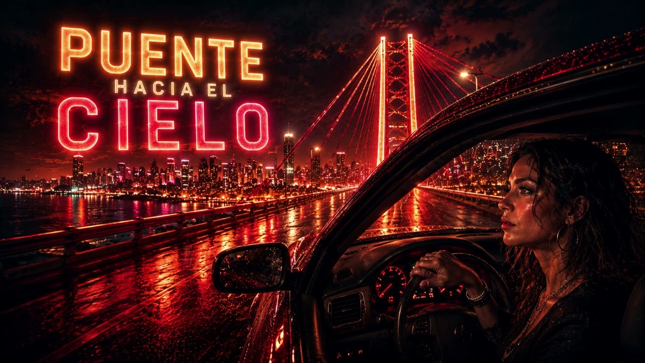 Rosal&iacute;a x Rauw Alejandro x Dua Lipa Style &mdash; PUENTE HACIA EL CIELO (Cinematic Latin Night Drive)