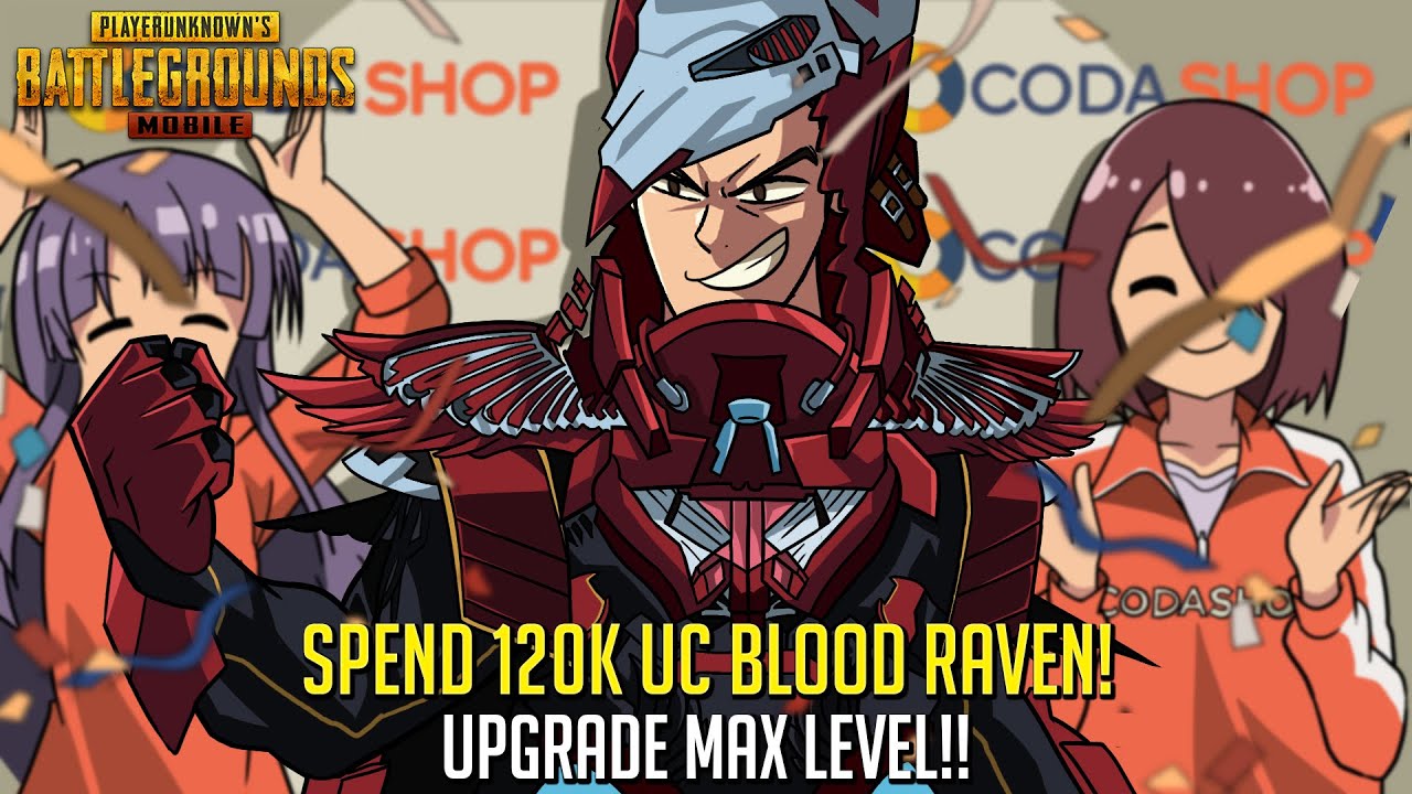 SKIN OUTFIT BLOOD RAVEN X-SUIT 120,000 UC! LEVEL 6 MAX! LANGSUNG SOLO SQUAD KARAKIN! BANTAI!