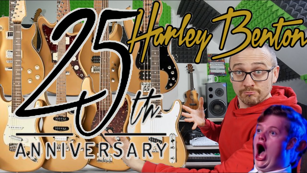 25 urodziny marki Harley Benton!!! Przegląd 8 rocznicowych gitar!