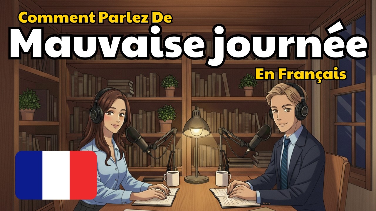 Comment parler d’une mauvaise journée en français | Pratique quotidienne de conversation en français